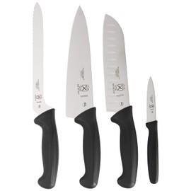 Mercer Culinary - M21981 Millennia 5-Piece Magnetic Board Set with Black Handles, Bamboo , 16 x 8 x 18 inches