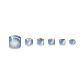 DASHING DIVA Magic Press Stellar Night Nail Tips, 24 Tips, Pedicure, Magic Press Stellar Night 24 Tips Pedi