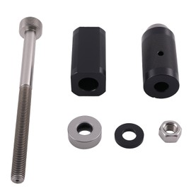 maXpeedingrods 9U-6891 Injector Sleeve Cup Remover & Installer Tool Set for CAT Caterpillar 3406E C10 C12 C15 C16 C18 Engines, Heavy Duty Steel (6 PCS)