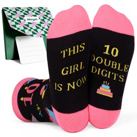 Moyel Gifts for 10 Year Olds Girls Birthday Funny Socks Girl 10 Year Old Gifts for Girls Cool Presents for 10 Year Olds Birthday Gift for Girl Age 10 Ideas Best Friend Daughter Granddaughter