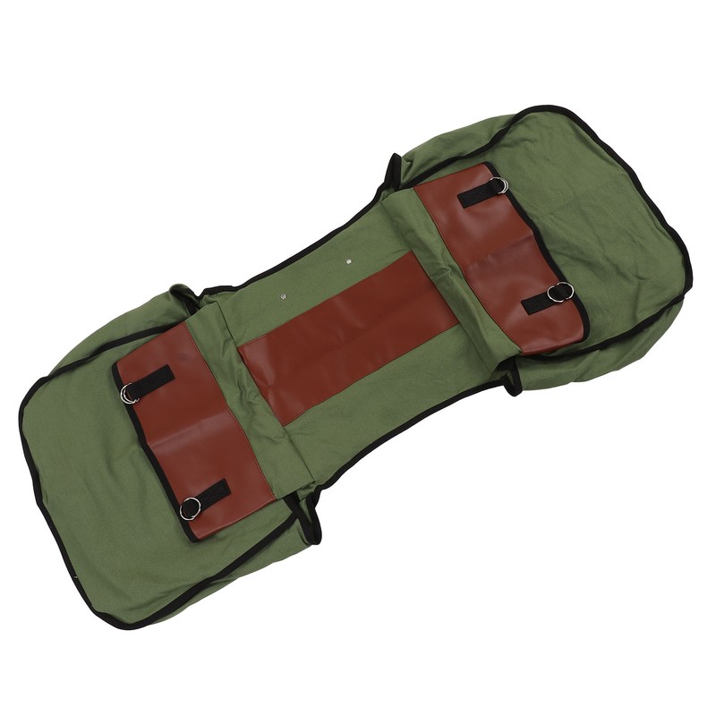 Bicycle Bike Rear Seat Carrier Bag Canvas Cycling Double Bags