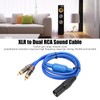 XLR Male to Dual RCA Sound Cable 3.3ft Stereo XLR