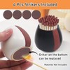 GoToSeeU Ceramic Match Holder with Striker - Pack of 2