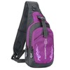 Men Sling Backpack Chest Crossbody Bag Shoulder Bag Travel Sports