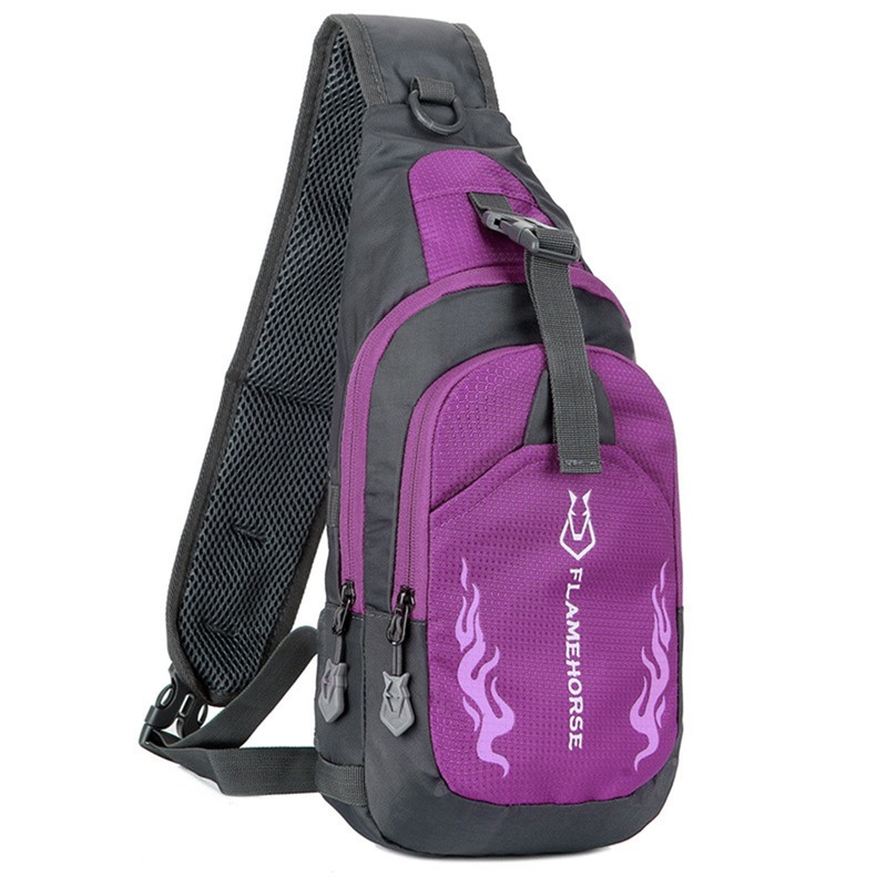 Men Sling Backpack Chest Crossbody Bag Shoulder Bag Travel Sports