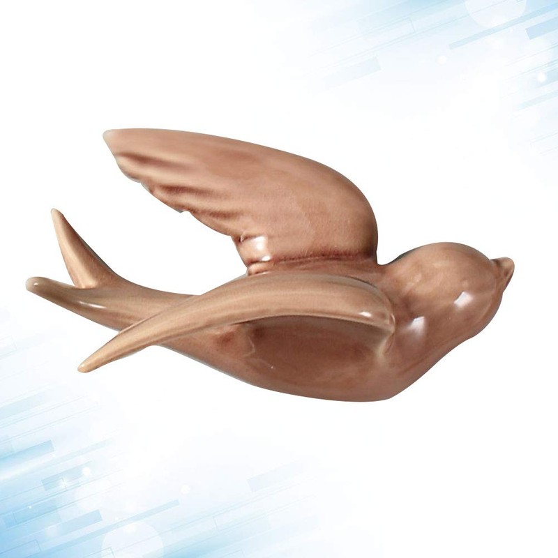 VOSAREA Wall Decorations Bird Hanging Ornament Ceramic Wall Art For