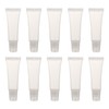 Coollooda Lip Gloss Tubes Lip Gloss Bottles 10ml Clear Soft