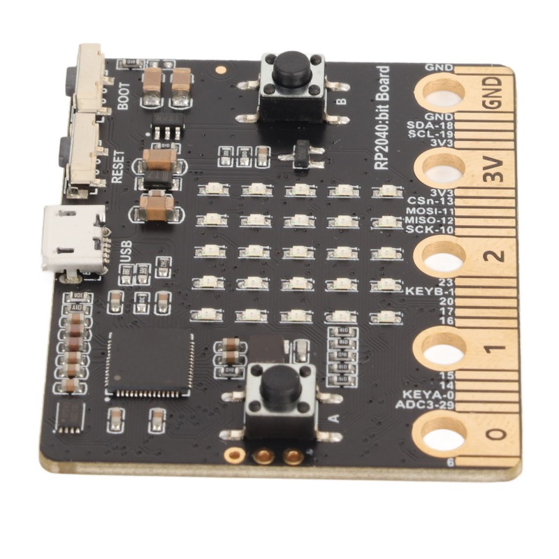 RP2040 Micro Bit Development Board for Raspberry PICO with LED