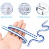 Pack of 2 Flexible Curve Ruler, Curve Ruler, Sewing, Ruler,
