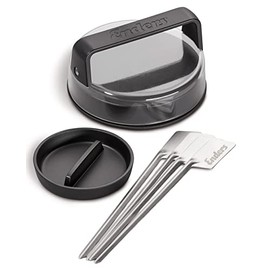 Enders Premium burger set, burger press, burger pattys, incl. 4 sturdy stainless steel burger skewers, barbecue accessories #8819