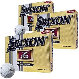Srixon (3 Dozen) 2014 Z-Star 3 Golf Ball 12-Ball Pack White 36 Golf Balls 3do.