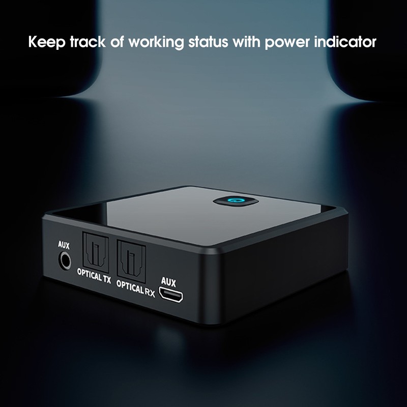 2 In 1 Wireless Bluetooth 5.0 Transmitter Receiver AUX 3.5mm