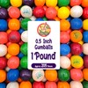 Gumballs Bulk 1/2inch 1 Pound Bag - Gumballs For Gumball
