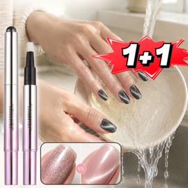 2pcs!Multi-type 6in1 10-minute completion salon-quality nail 3D all-in-one cat eye gel nail pen self-nail art cuticle removal 10-second quick-drying waterproof, [2pcs!] #003*1+#005*1 / 2pcs! 멀티형 6in1 10분 완성 살롱급 네일 3D 올인원 캣아이 젤네일 펜 셀프 네일아트 큐티클제거 10초 속건방수, [2pcs!] #003*1+#005*1