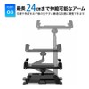 Smaly Tablet Stand, Red Car Holder, Backseat Smartphone Stand, Telescopic