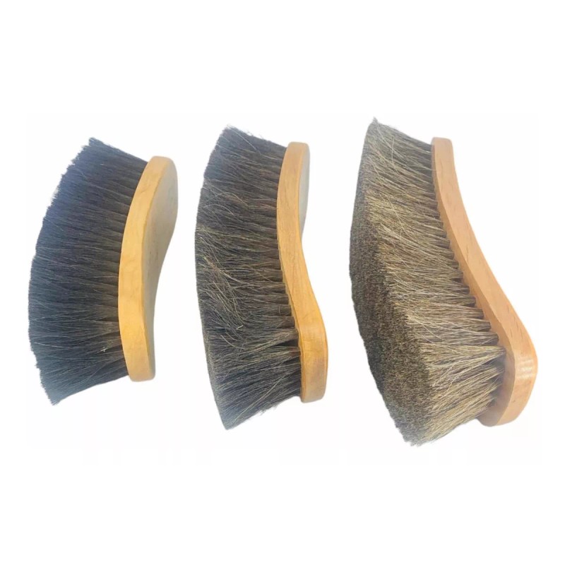 Lux-z Cepillos Finos De Cedro Para Bolear Calzado Pack De
