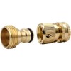 Hydrogarden Brass Garden Hose Connectors