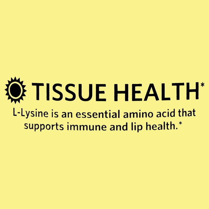L-Lysine 1000mg Tablets – Essential Amino Acid for Immune Support,