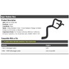 Upper Radiator Hose - 3 Way - From Radiator Flange