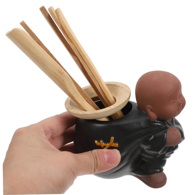 SHOWERORO Little Monk Style 6pcs Tea Set Chinese Kung Fu