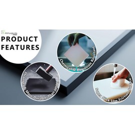 12" x 12" (1/2") 2-Pack Natural UHMW Polyethylene Plastic Sheet. Marine and Industrial Applications, Woodworking, Machine Shop, Custom Parts. Nominal Cut Sizes. Made in USA