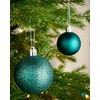 Teal Shatterproof Bauble, 50 Pack