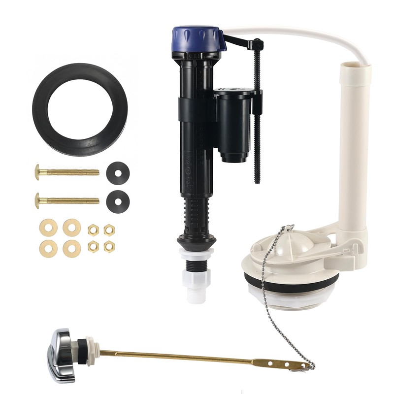 Toilet Flush Valve & Water Fill Valve Kit for American