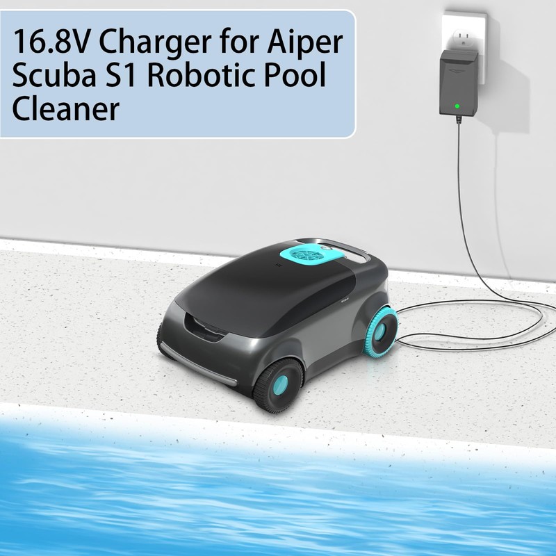 16.8V Charger for Aiper Scuba S1 Cordless Robotic Pool Cleaner