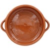 Traditional Portuguese Clay Terracotta Cazuela Cooking Pot, Casserole Baking Dish