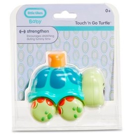 Little Tikes Touch 'N Go Turtle - Juguete con 3 modos de juego - Enseña la relación causa y efecto - Anima al movimiento y al desarrollo de habilidades - Edad: desde el nacimiento