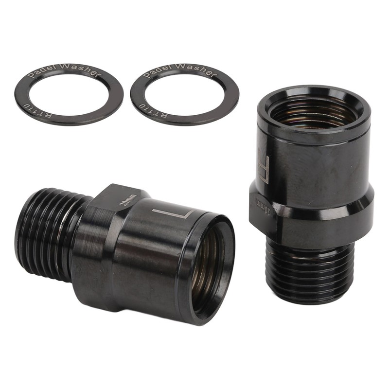 RISK Bike Pedal Extender Titanium Alloy Bicycle Pedal Extended Spindle