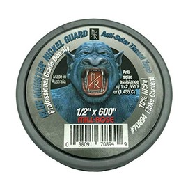 1/2" Blue Monster 70894 Nickel Guard Anti-Seize Thread Sealing Tape