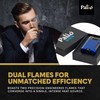 Palió Pro Line, Antares Doublejet Torch Lighter. Side Squeeze Ignition,