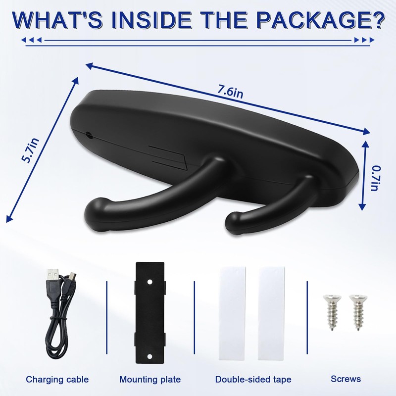 Sueirn Clothes Hook Camera 1080P HD, Indoor Video Camera with