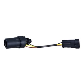 HELLA 6PU 009 145-391 Sensor, Speed/Speed – 12 V – 3-Pin – Screw Ring – Cable: 50 mm