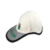 SAUNA Sauna Hat Baseball Cap Shape 100% Sheep Wool White