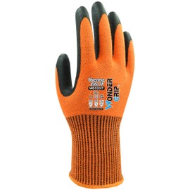 Wondergrip - Thermo Lite IT - WG-520IT Safety Gloves - Single Nitrile Coating - Insulated Lining - Touch Screen Compatible - Cold Protection, High Grip and Ergonomic Fit -