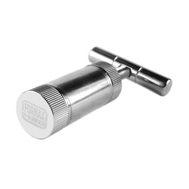 Formax420 3.5" Tool Pollen T Press Heavy Duty Metal T Shape, Spice Pollen 89mm Gold and Silver (Silver)