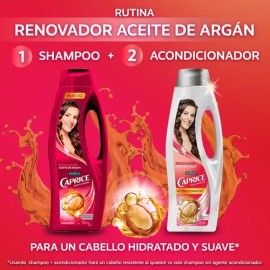 Acondicionador Caprice Renovador Aceite De Argán 720 Ml