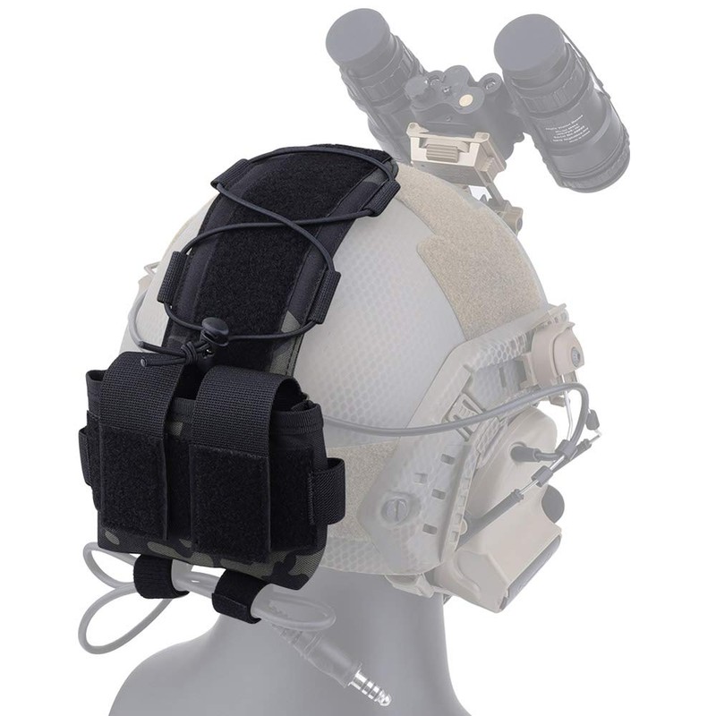 KRYDEX Tactical Helmet Pouch Battery Box Counterweight Pouch Remote Battery
