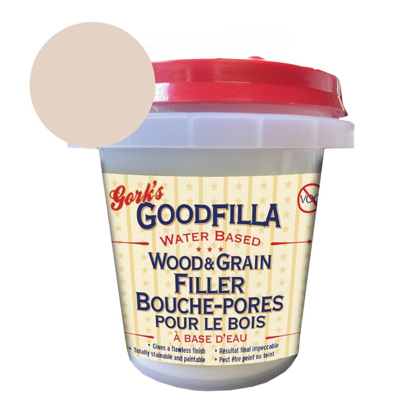 Goodfilla Neutral Base, 8 oz, Wood and Grain Filler, Stainable,