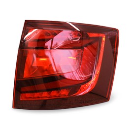 Finest Folia Rear Lights Film Set Headlight Sticker Tint Film Perfect Fit, red