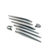 ATEX Chrome Hood Vent Fin+Nozzle Cover Trim For W164 X164