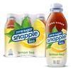 Snapple Diet Lemon Tea, 16 fl oz recycled plastic bottle,