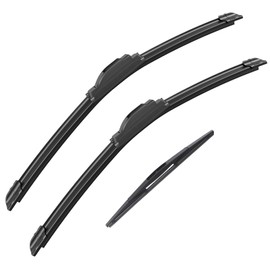 Gavimnal® 28"+20"+16" Silicone Wiper Blades Replacement For Toyota Sienna 2011-2020,All-Season Front Rear Windshield Wiper Blades(Set of 3)