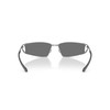 ARNETTE Men's An3093 The Junction Sunglasses, Gunmetal/Grey Mirrored Silver, 64