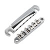 Vintage Guitar Bridge Set Stop Bar Tailpiece 6 Strings Electric