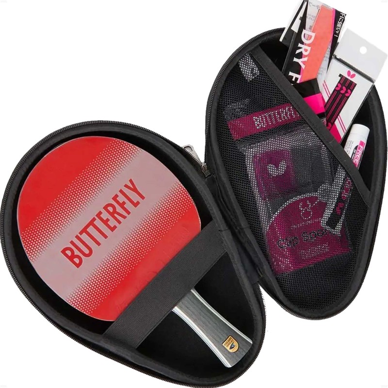 Butterfly 63450 Table Tennis Racquet Case, Rossmore Hard Full Case