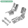 M METERXITY 4-Pack Structural Pipe Connector, 90 Degree 3 Way
