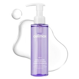CELIMAX derma nature fresh blackhead jojoba cleansing oil aceite limpiador facial para maquillaje y poros - 150 ml